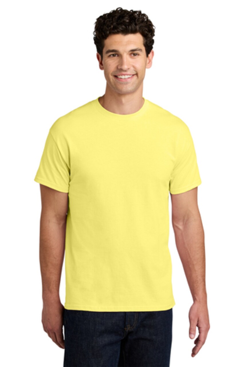 Gildan Crew Short Sleeve Heavy Cotton T-Shirt for Casual Wear, Events, Layering & Custom Printing Blank Tee